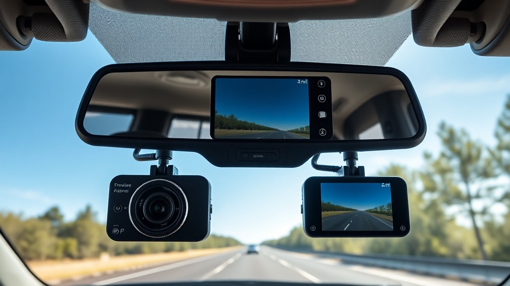 DriveWise Gear Pro Dash Cam Dual Lens Specs: Front & Rear Camera Resolution and Field of View