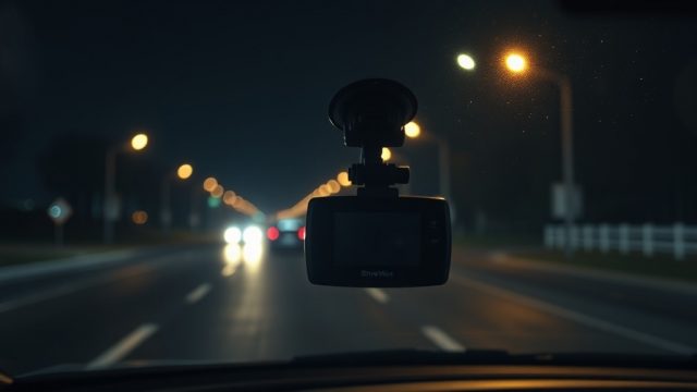 DriveWise Gear Pro Dash Cam Infrared Night Vision Specs: IR Sensitivity & Dark Performance